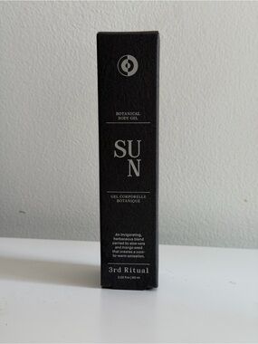 SUN Botanical Body Gel - Black | 3rd Ritual